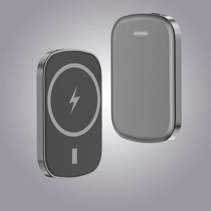 Chargomate™ 15W Magnetic Wireless Charger & Power Bank – For iPhone & Android