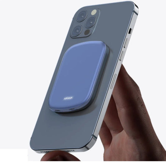 Chargomate™ 15W Magnetic Wireless Charger & Power Bank – For iPhone & Android