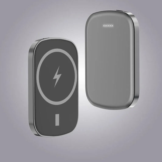 Chargomate™ 15W Magnetic Wireless Charger & Power Bank – For iPhone & Android