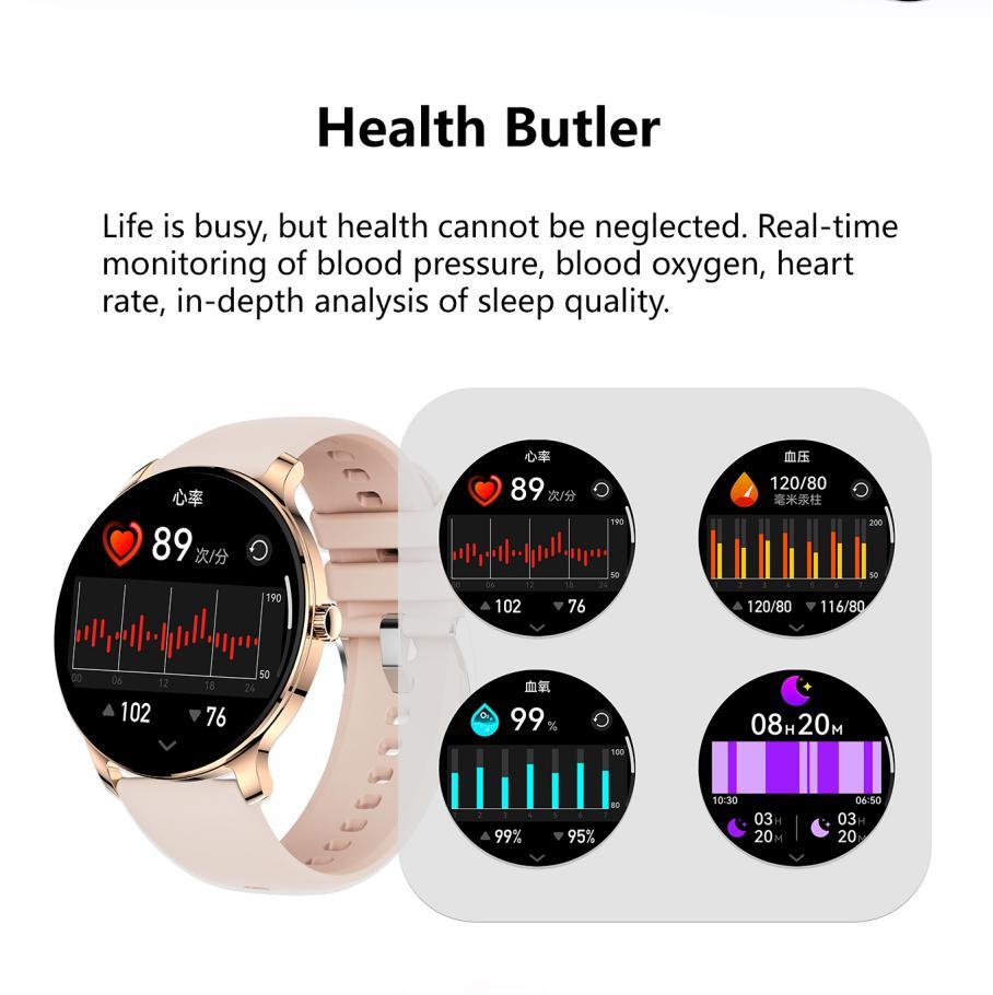 Ultra Slim Smart Watch For Men Women For Men Women, 1.43 AMOLED Screen Fitness Watches ,  LP67 Outdoor Watch For Android Ios